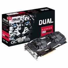 Placa de Video ATI Radeon RX 580 8 GB GDDR5 256 Bits Asus DUAL-RX580-O8G