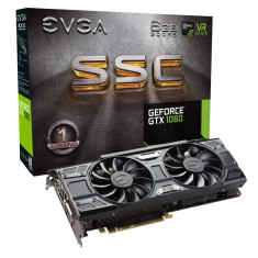 Placa de Video NVIDIA GeForce GTX 1060 6 GB GDDR5 192 Bits EVGA 06G-P4-6267-KR