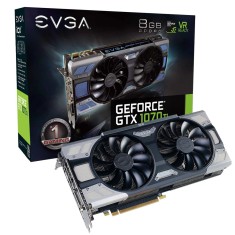 Placa de Video NVIDIA GeForce GTX 1070 Ti 8 GB GDDR5 256 Bits EVGA 08G-P4-6775-KR