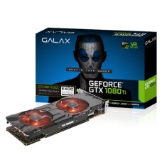 Placa de Video NVIDIA GeForce GTX 1080 Ti 11 GB GDDR5X 352 Bits Galax 80IUJBMDP0EC