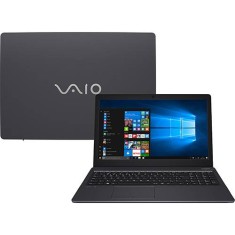 Notebook Vaio Fit 15S Intel Core i7 7500U 7ª Geração 4GB de RAM SSD 128 GB 15,6" Windows 10 VJF155F11X-B5511B