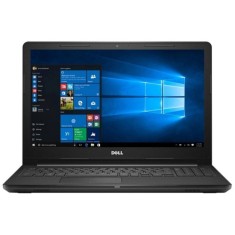 Notebook Dell Inspiron Intel Core i3 7100U 7ª Geração 6GB de RAM HD 1 TB 15,6" Windows 10 i3567-3629BLK-PUS