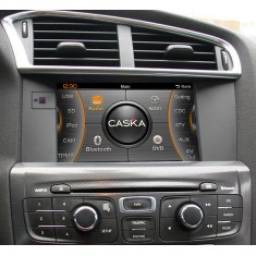 Central Multimídia Automotiva Caska Citroen C4 Lounge CA341