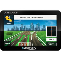 GPS Automotivo Aquarius Discovery Channel MTC2132 5,0 " TV Digital