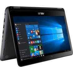 Notebook Conversível Asus VivoBook Flip Intel Core i5 6200U 6ª Geração 4GB de RAM HD 1 TB 13,3" Touchscreen Windows 10 TP301UA-DW296T