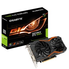 Placa de Video NVIDIA GeForce GTX 1050 Ti 4 GB GDDR5 128 Bits Gigabyte GV-N105TG1 GAMING-4GD