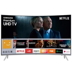 Smart TV TV LED 55" Samsung Série 7 4K HDR Netflix UN55MU7500 4 HDMI
