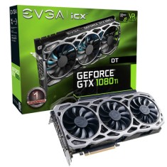 Placa de Video NVIDIA GeForce GTX 1080 Ti 11 GB GDDR5X 352 Bits EVGA 11G-P4-6694-KR