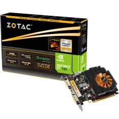 Placa de Video NVIDIA GeForce GT 730 4 GB DDR3 128 Bits Zotac ZT-71109-10L