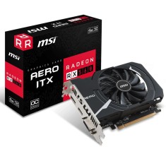 Placa de Video ATI Radeon RX 560 4 GB GDDR5 128 Bits MSI RX 560 AERO 4GB ITX OC