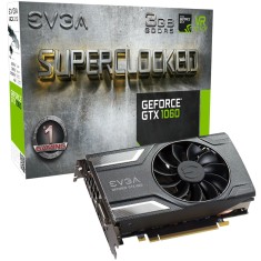 Placa de Video NVIDIA GeForce GTX 1060 3 GB GDDR5 192 Bits EVGA 03G-P4-6162-KR