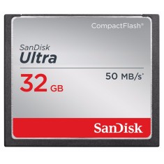 Cartão de Memória Compact Flash SanDisk Ultra 32 GB SDCFHS-032G