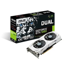 Placa de Video NVIDIA GeForce GTX 1060 3 GB GDDR5 192 Bits Asus DUAL-GTX1060-O3G