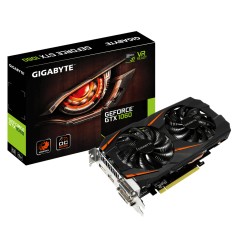 Placa de Video NVIDIA GeForce GTX 1060 6 GB GDDR5 192 Bits Gigabyte GV-N1060WF2OC-6GD