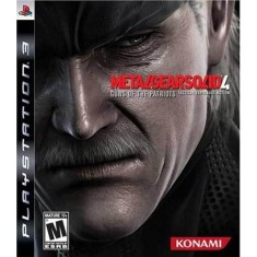Jogo Metal Gear Solid 4: Guns of the Patriots PlayStation 3 Konami