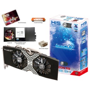 Placa de Video ATI Radeon R9 280X 3 GB GDDR5 384 Bits HIS H280XQM3G2M