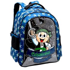 Mochila Escolar Pacific Cebolinha Pirata 953D04