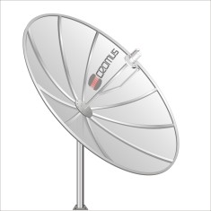 Antena de TV Parabólica Cromus 1,90m