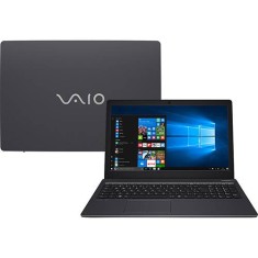 Notebook Vaio Fit 15S Intel Core i7 7500U 7ª Geração 4GB de RAM HD 1 TB 15,6" Windows 10 VJF155F11X-B5411B
