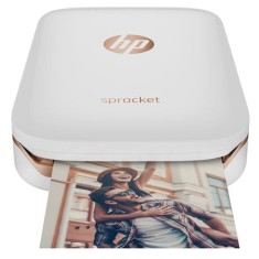 Impressora Fotográfica HP Sprocket 100 Dye-Sublimation Colorida Sem Fio