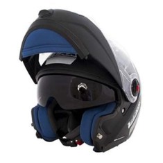 Capacete Texx DV Smart Articulado Fivela tipo queixeira Visor Solar Viseira Antirrisco