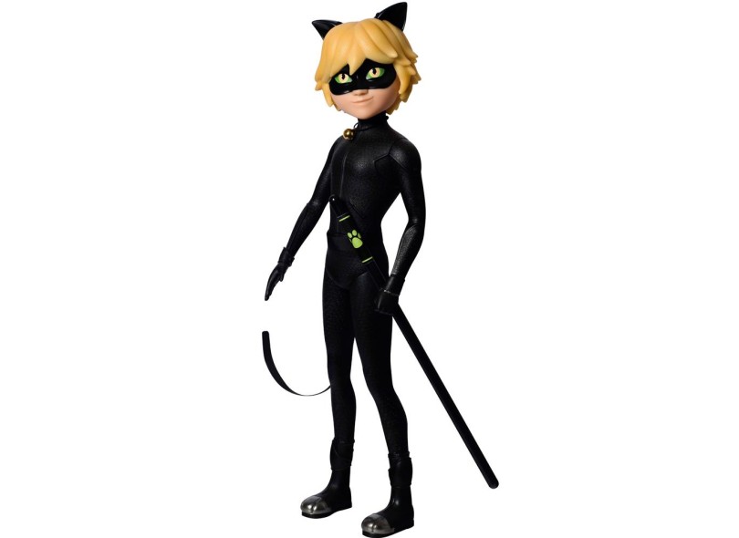 Boneca Miraculous Ladybug Cat Noir 55 Cm Baby Brink