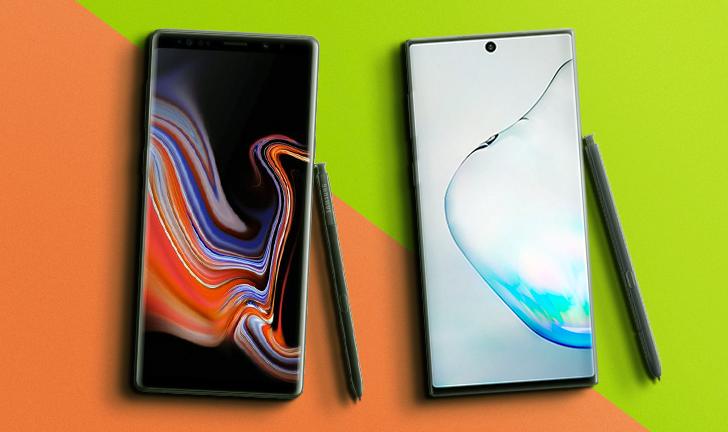 Capa do post: Do Galaxy Note 9 ao Galaxy Note 10: o que muda no lançamento da Samsung