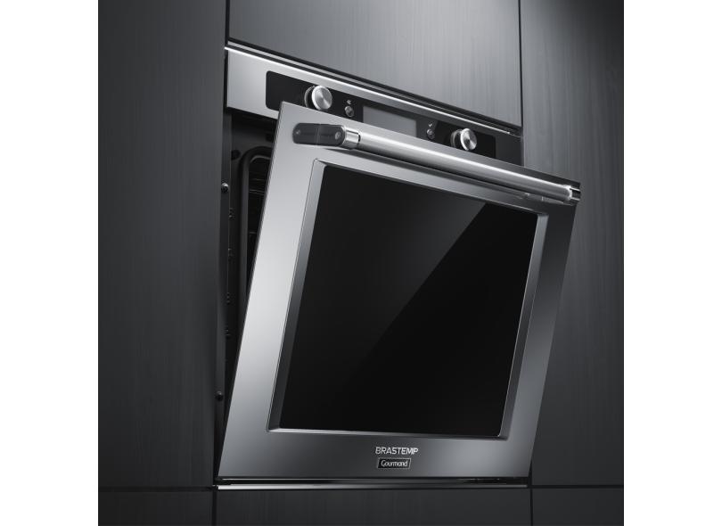 Forno De Embutir Eletrico Brastemp Gourmand 73 Litros Inox Boc60br Com O Melhor Preco E No Zoom