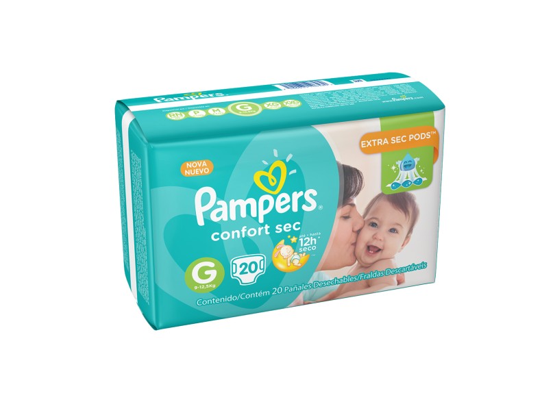 25++ Fralda Pampers Confort Sec Giga Tamanho G Com 70 Unidades Ideas