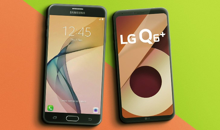 Capa do post: Galaxy J7 Prime vs LG Q6 Plus: qual smartphone intermediário vence esse duelo?