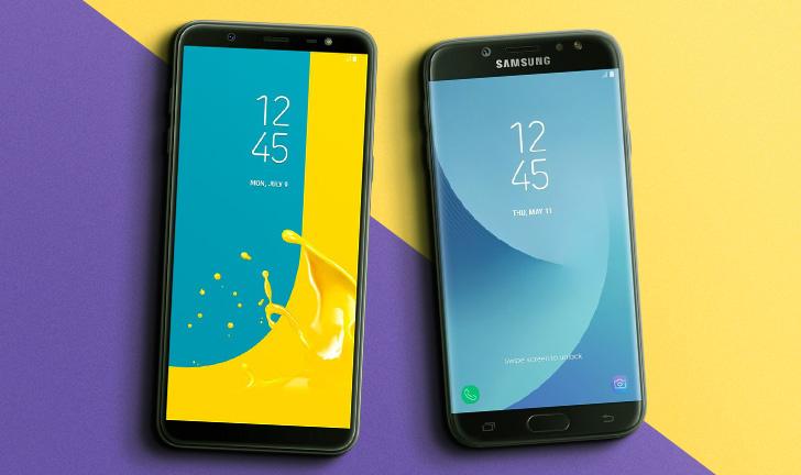 Galaxy J8 vs Galaxy J7 Pro: uma briga entre os intermediários Samsung