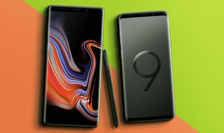 Capa do post: Galaxy Note 9 vs Galaxy S9: descubra as diferenças na ficha técnica dos celulares