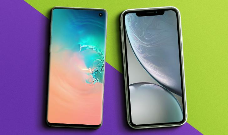 s10 vs iphone xr