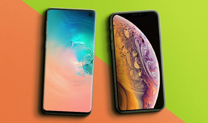 Galaxy S10 vs iPhone XS: qual é o melhor celular top de linha? - DeUmZoom