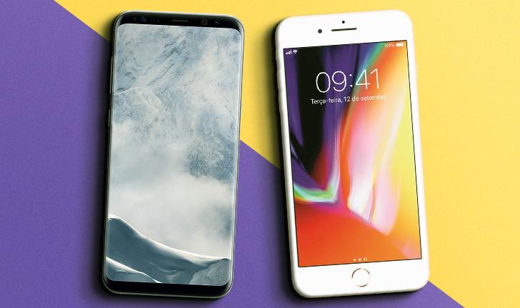 Capa do post: Galaxy S8 Plus vs iPhone 8 Plus: qual modelo vale mais a pena?