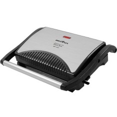 Grill Sanduicheira Britânia Sand Grill Press Ondulada Lisa Antiaderente