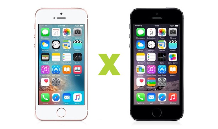 Capa do post: iPhone SE vs iPhone 5s: veja a comparação entre estes dois celulares