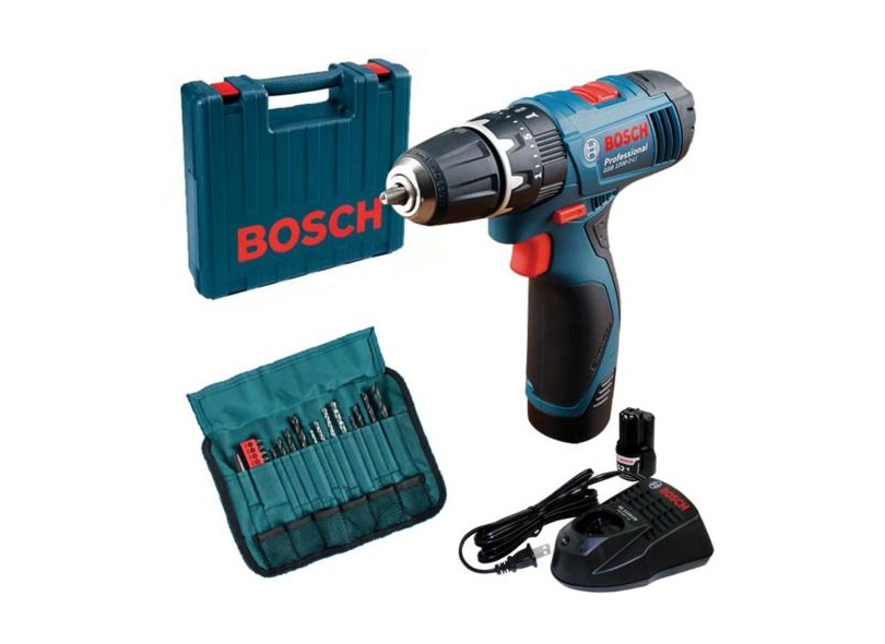 Kit Furadeira Parafusadeira Bosch Gsb 1200 2 Li Com O Melhor