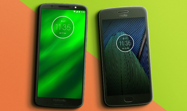 Moto G5S vs Moto G6 Play: compare os celulares da Motorola