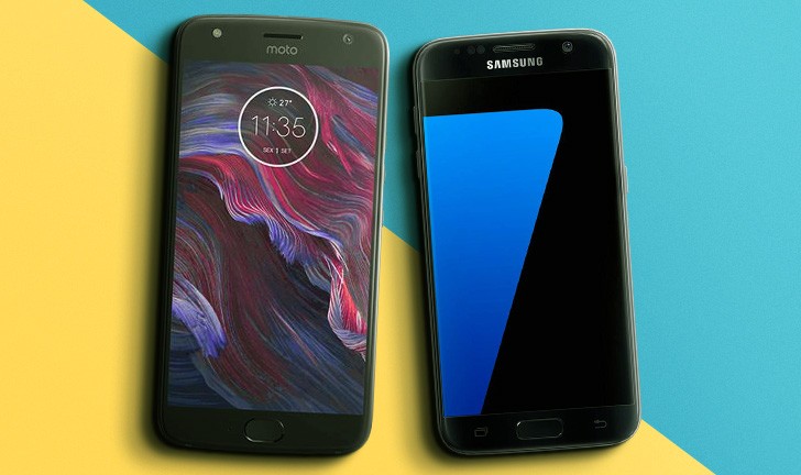 Capa do post: Moto X4 vs Galaxy S7: qual smartphone vale mais a pena comprar?