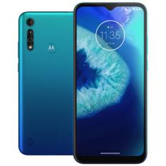 Usado: Motorola Moto G8 64GB Azul Capri Muito Bom - Trocafone