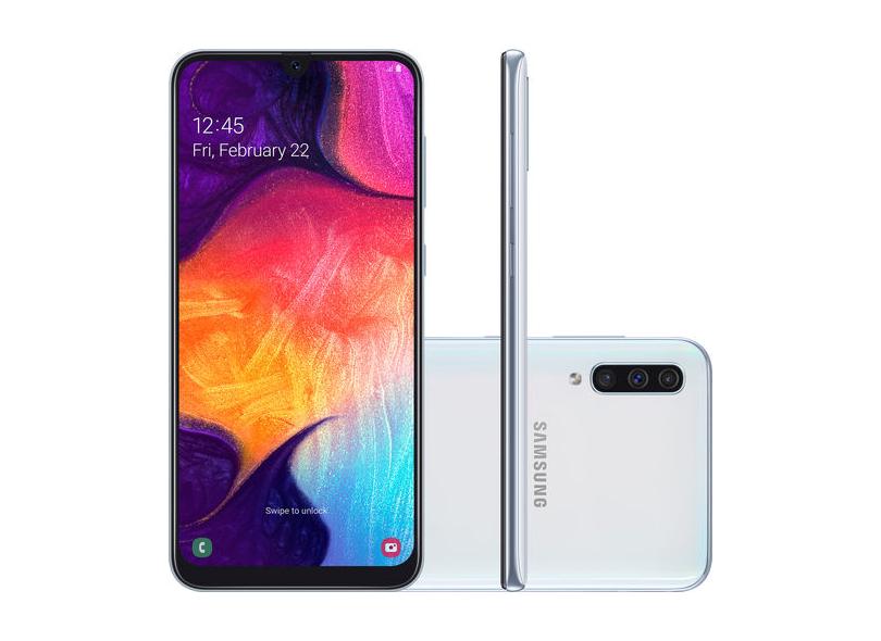 Smartphone Samsung Galaxy A50 SM-A505G 128GB 2 Chips Câmera Tripla 4 GB Economize Com Bondfaro
