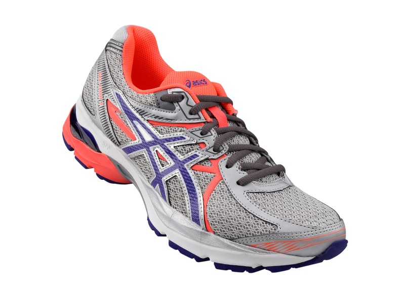tenis asics colorido feminino netshoes