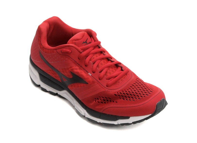 tenis mizuno vermelho masculino