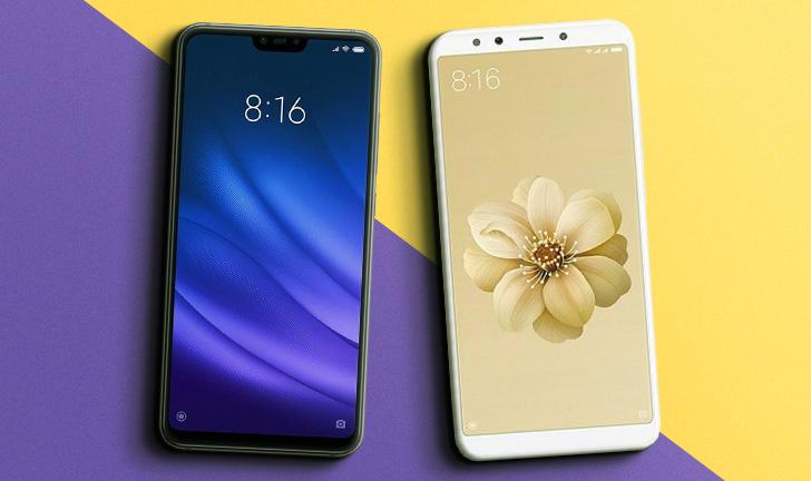 Capa do post: Xiaomi Mi 8 Lite vs Xiaomi Mi A2: qual o melhor celular intermediário chinês?