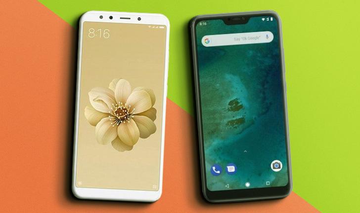 Capa do post: Xiaomi Mi A2 ou Xiaomi Mi A2 Lite? Qual o melhor celular com Android One?