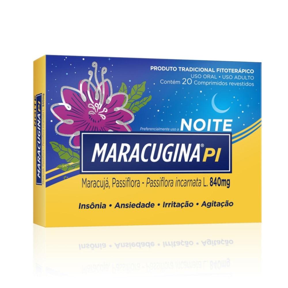 Imagem de Calmante Fitoterápico Maracugina PI Noite 840mg 20 Comprimidos