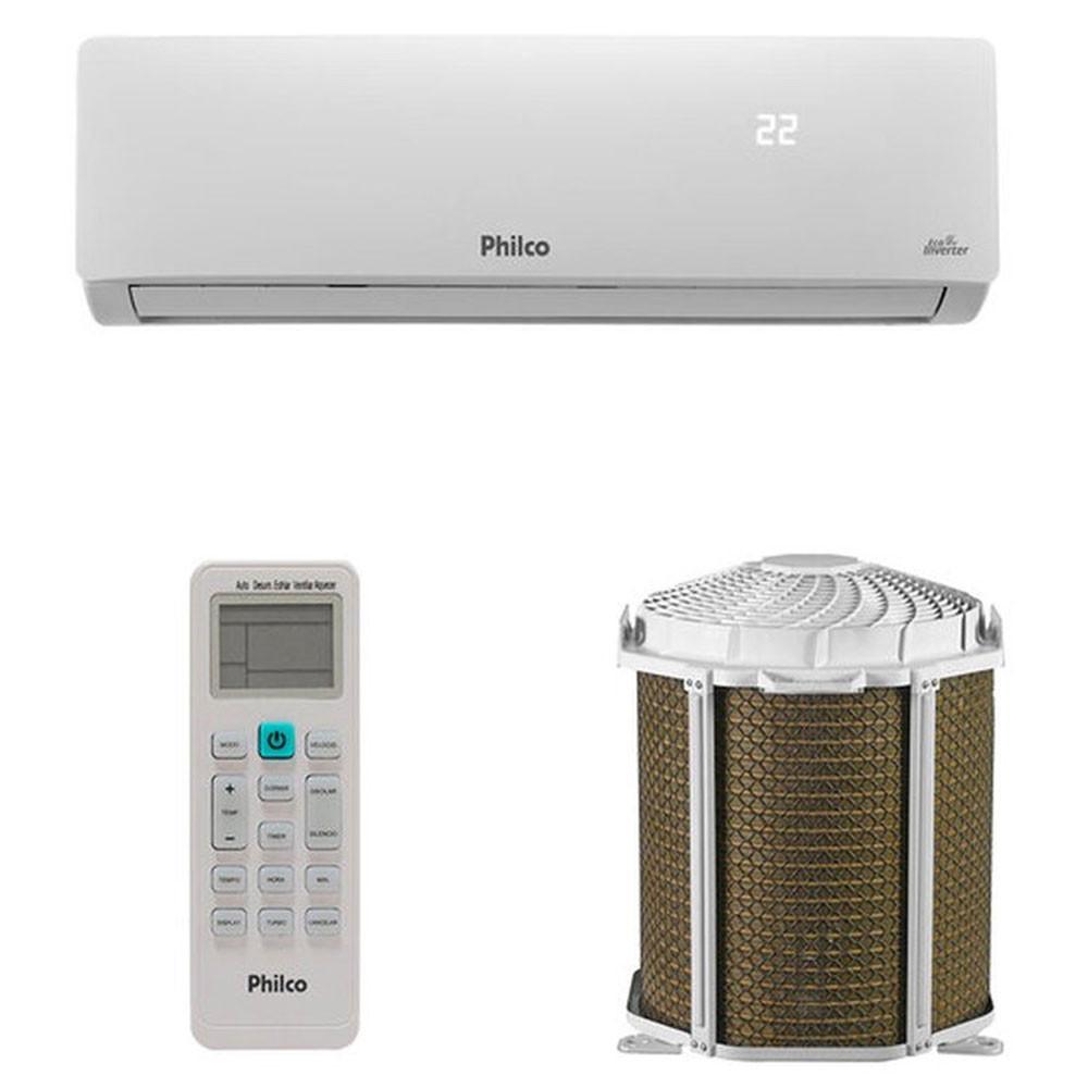 Imagem de Ar-Condicionado 9000 BTUs Philco Inverter Quente e Frio PAC9QC - Branco