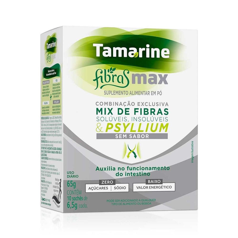 Imagem do produto Tamarine Fibras Max Sem Sabor 10 Sachês 6,5g Cada