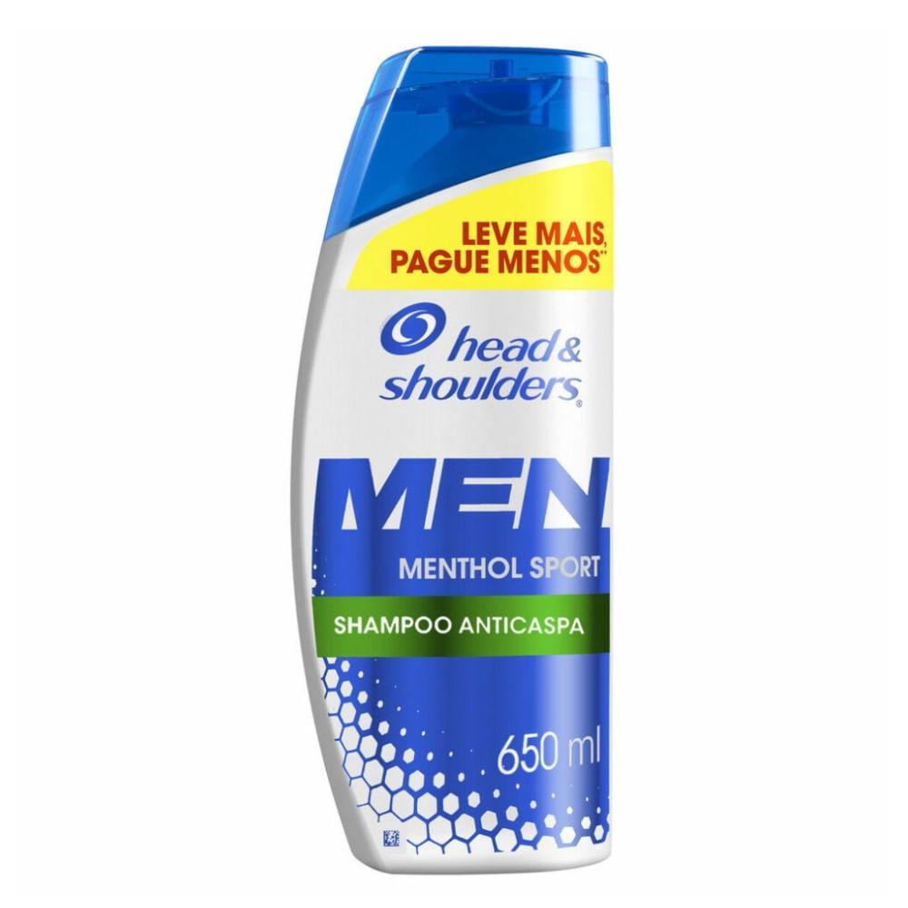 Imagem de Shampoo Anticaspa Head e Shoulders Menthol Sport 650ml
